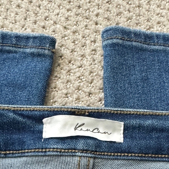 KanCan Women's Slim Straight Leg Jeans - Blue - Picture 3 of 15